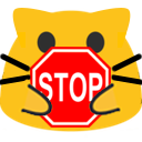 :BlobCat_StopSign: